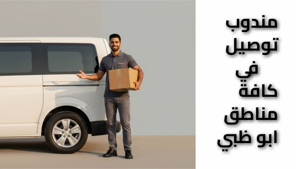 مندوب توصيل ابو ظبي